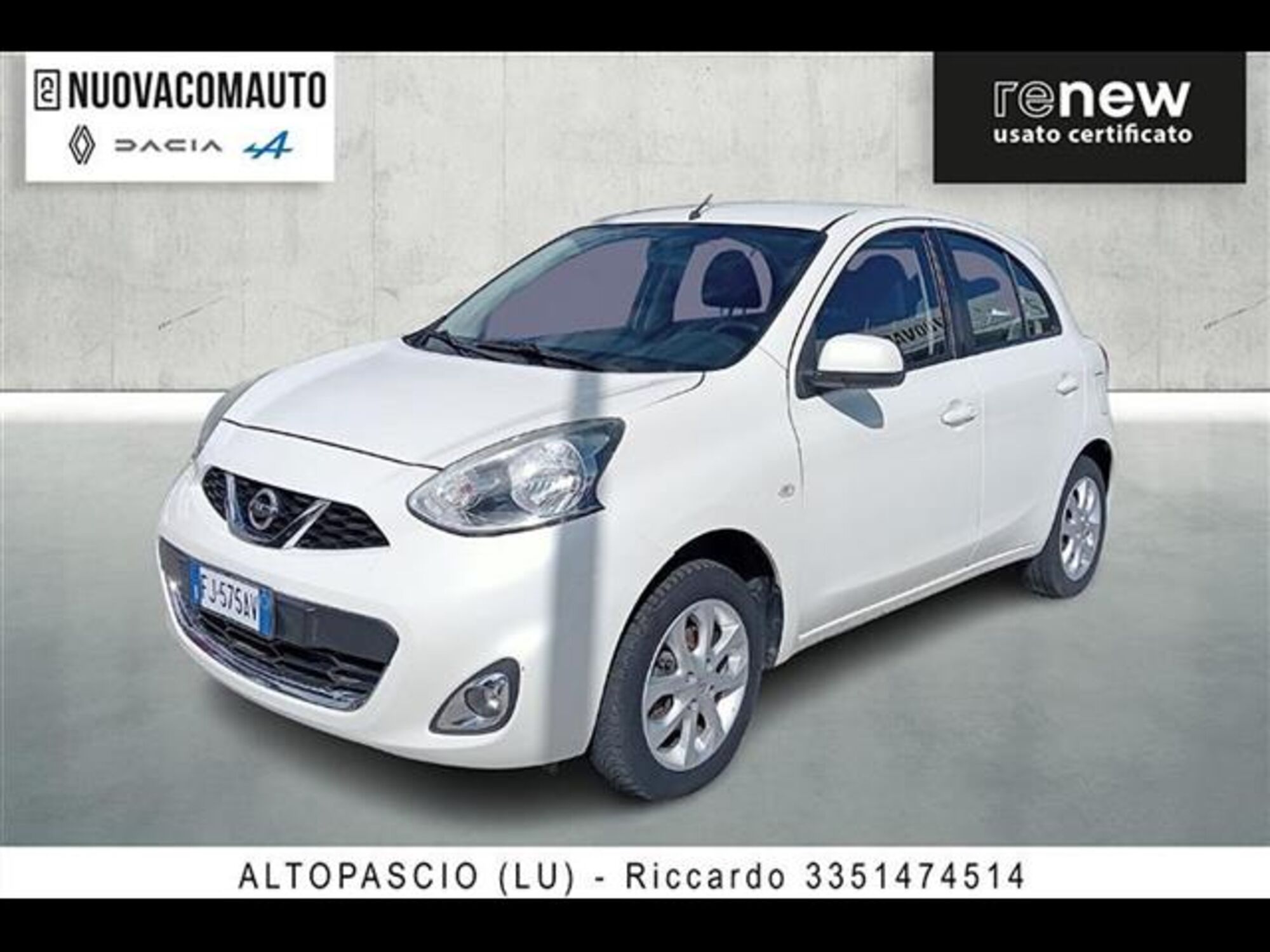 Nissan Micra 1.2 12V 5 porte Acenta  del 2017 usata a Sesto Fiorentino