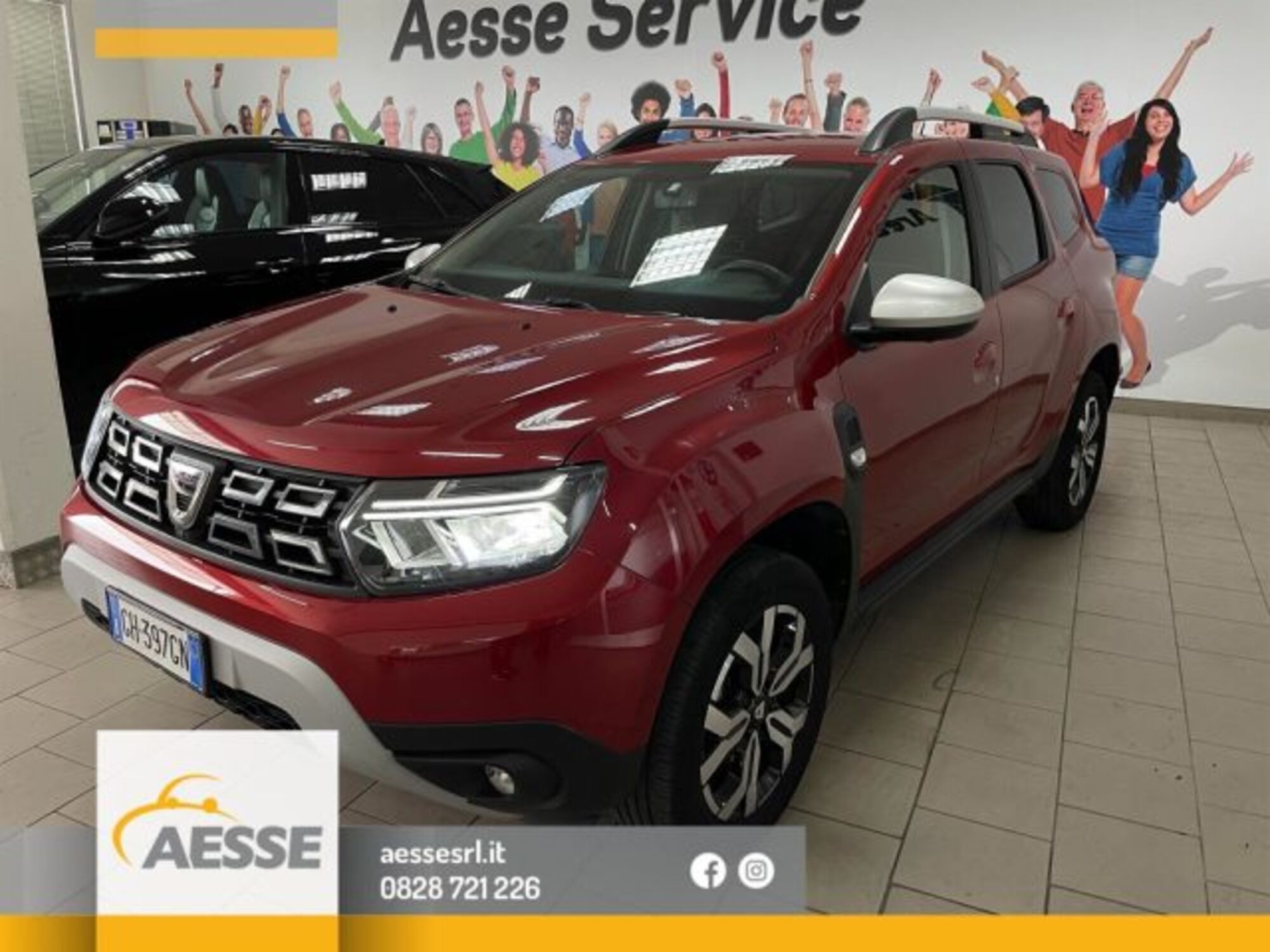 Dacia Duster 1.0 TCe GPL 4x2 Prestige Up del 2021 usata a Capaccio