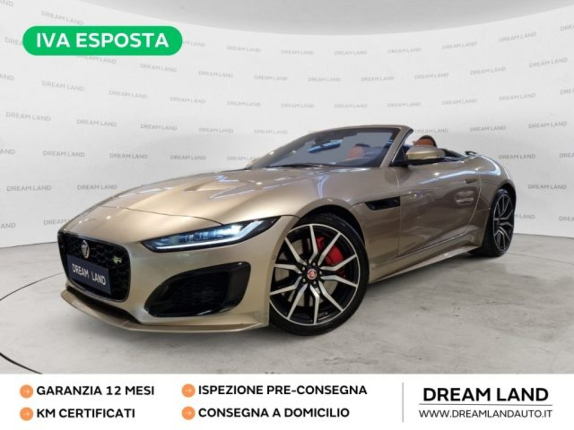 Jaguar F-Type Cabrio 5.0 V8 aut AWD Convertibile R  del 2022 usata a Livorno