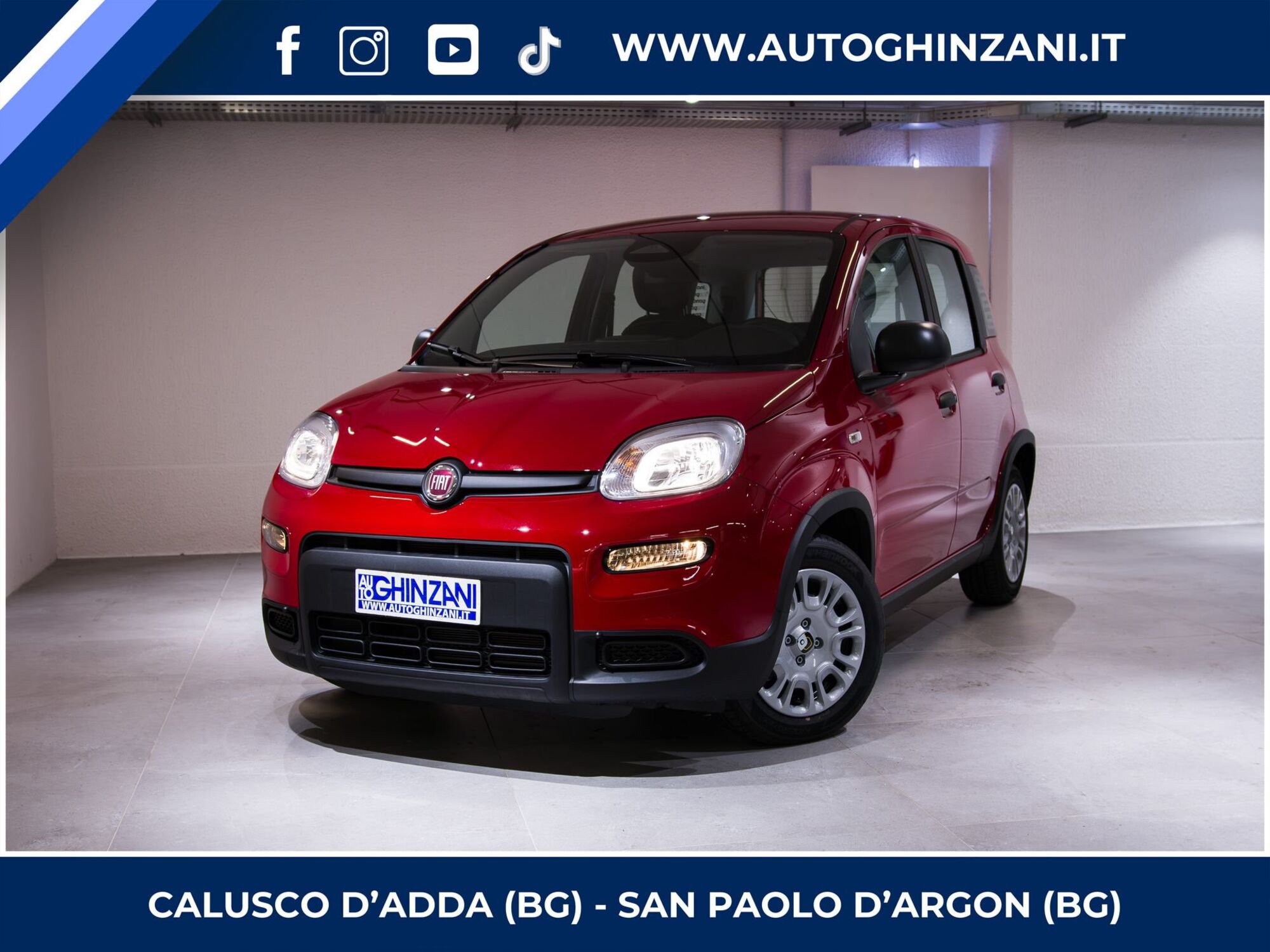 Fiat Panda 1.0 firefly hybrid s&amp;s 70cv 5p.ti nuova a Calusco d&#039;Adda