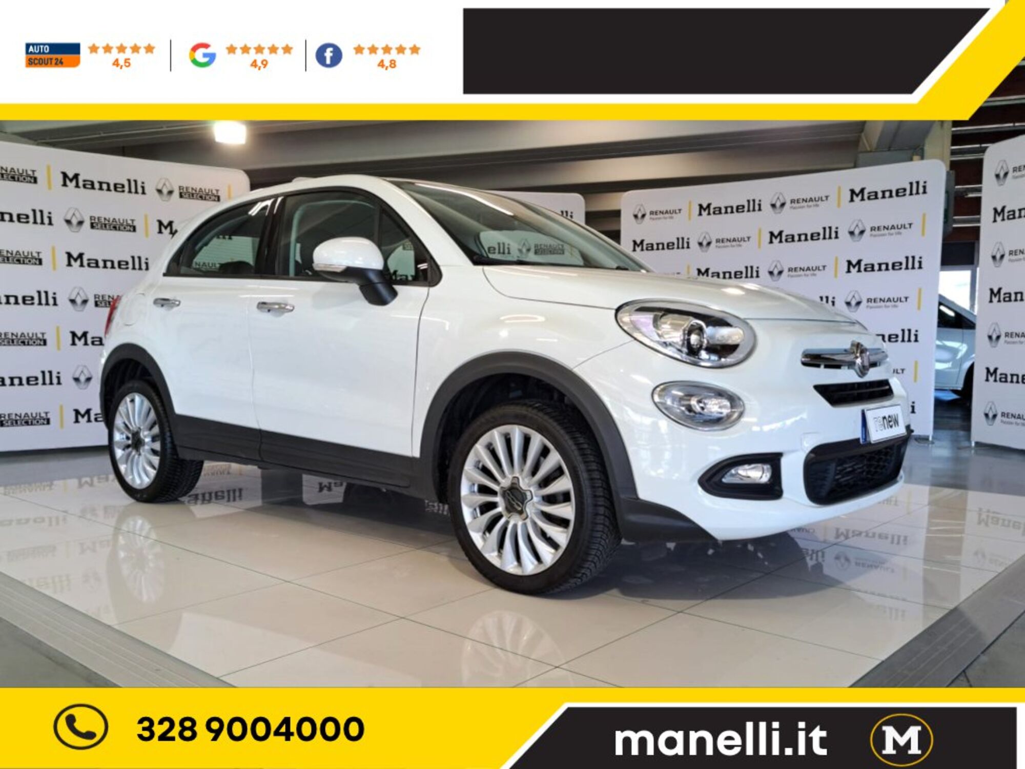 Fiat 500X 1.4 T-Jet 120 CV GPL Lounge  del 2017 usata a Gavardo