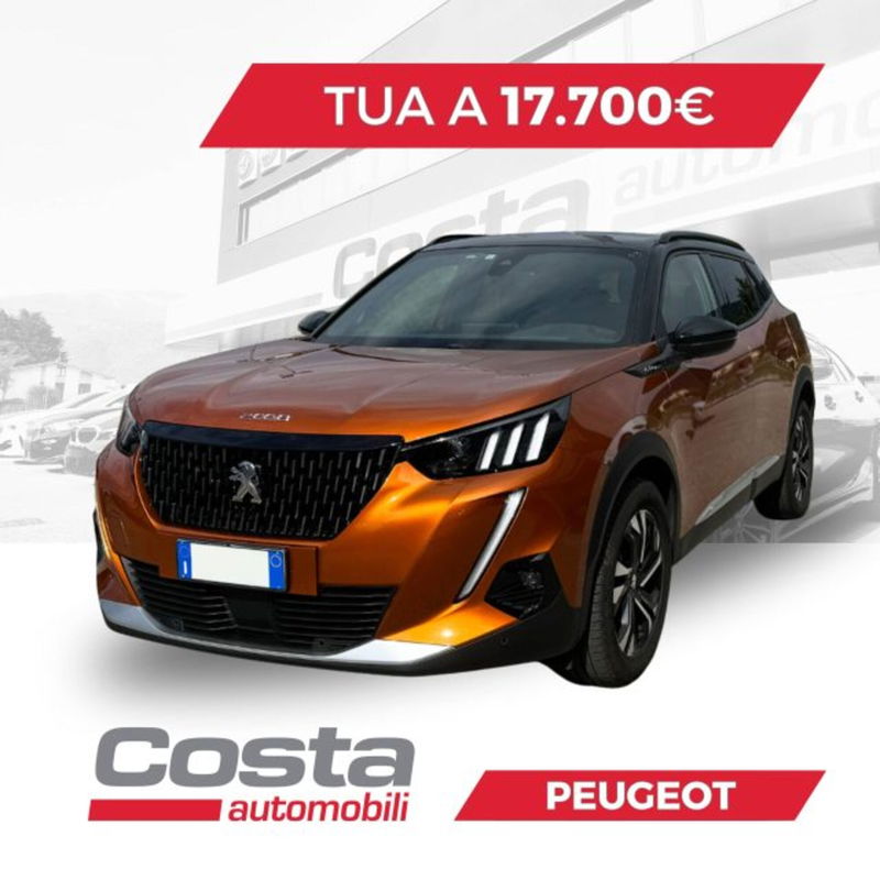 Peugeot 2008 PureTech 130 S&S EAT8 GT Line del 2020 usata a Valdobbiadene