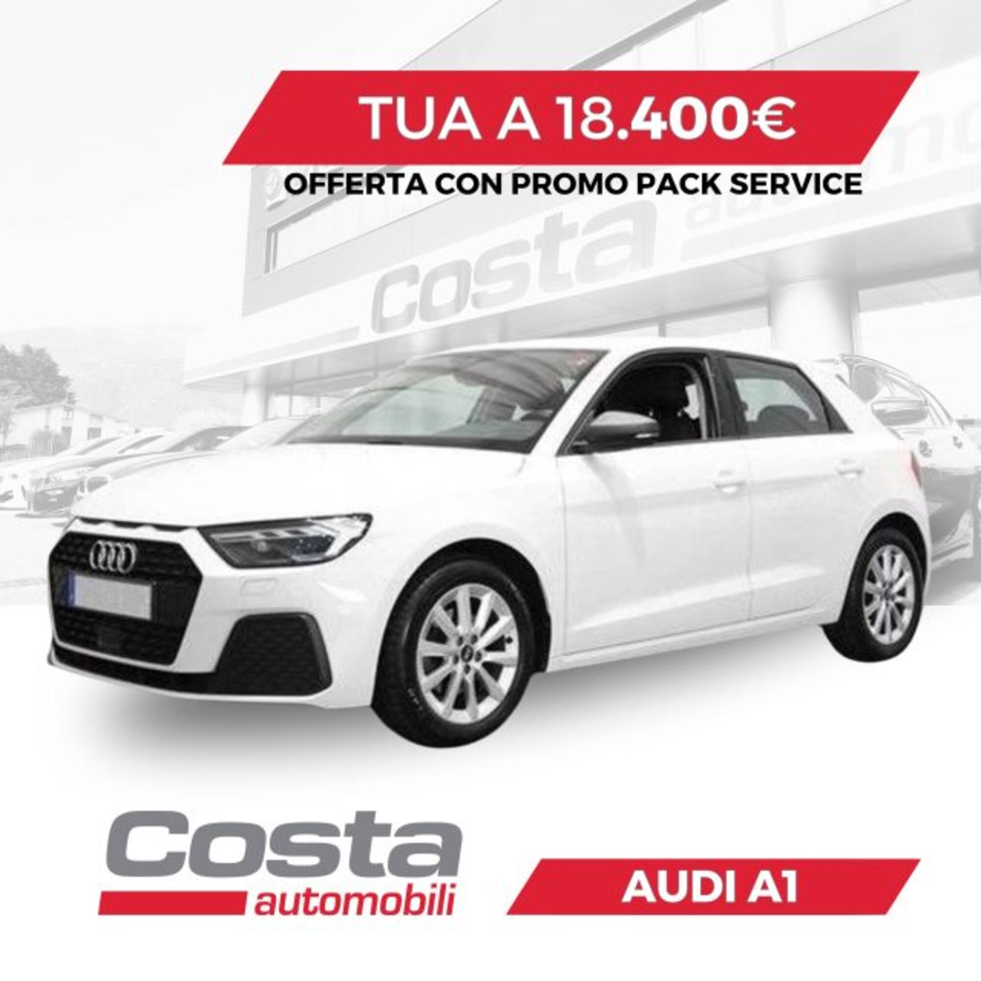 Audi A1 Sportback Sportback 30 1.0 tfsi Business 110cv s-tronic del 2021 usata a Valdobbiadene