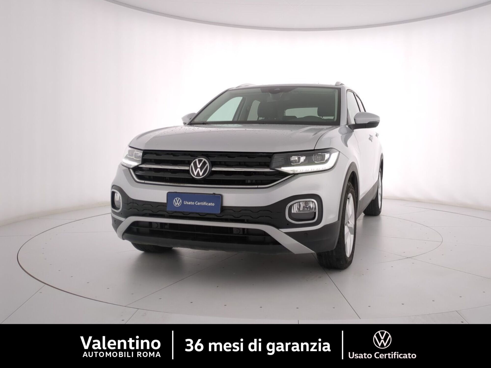 Volkswagen T-Cross 1.0 TSI 110 CV DSG Advanced del 2021 usata a Roma