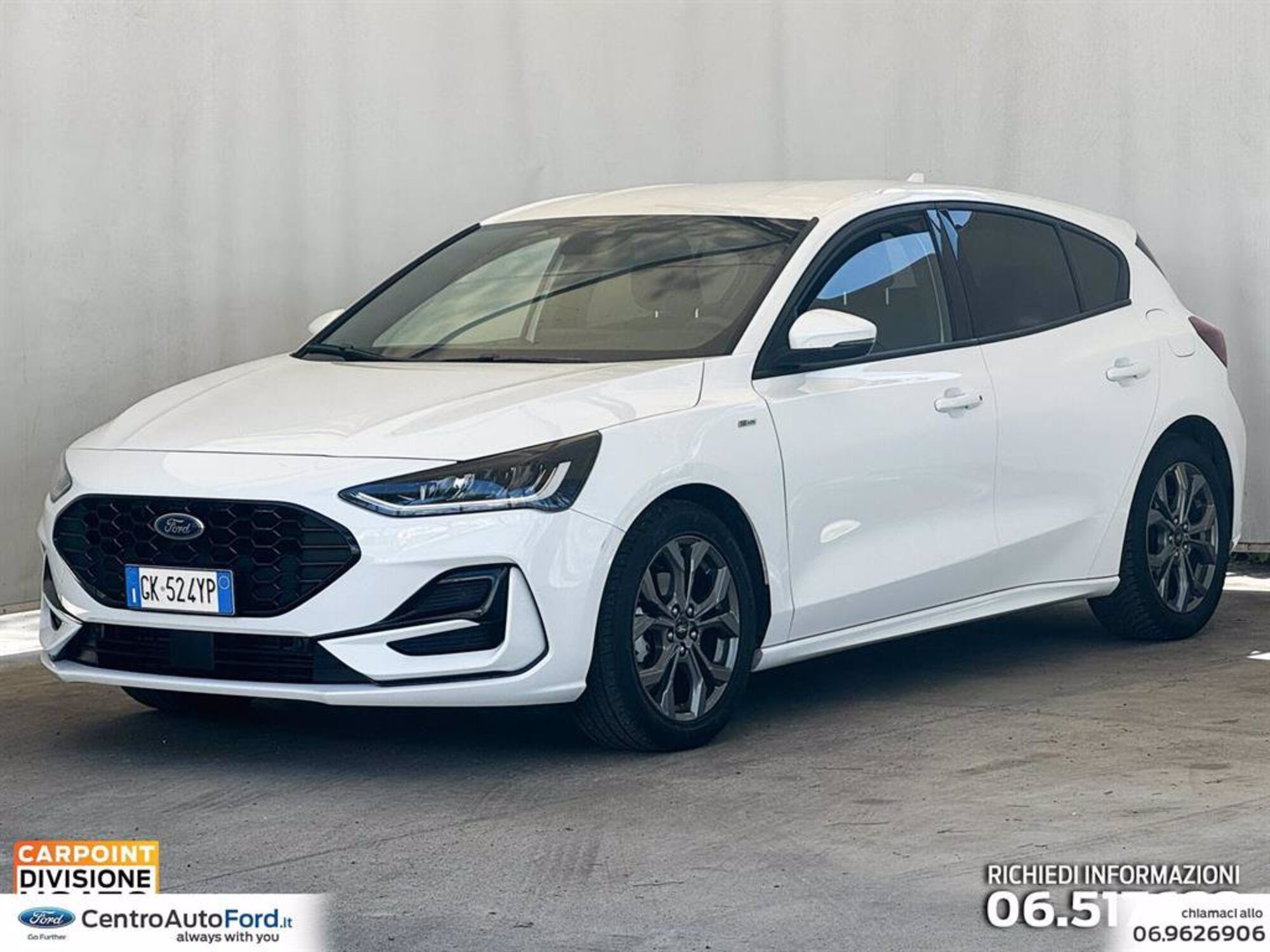 Ford Focus 1.0t ecoboost h ST-Line X 155cv powershift del 2022 usata a Albano Laziale