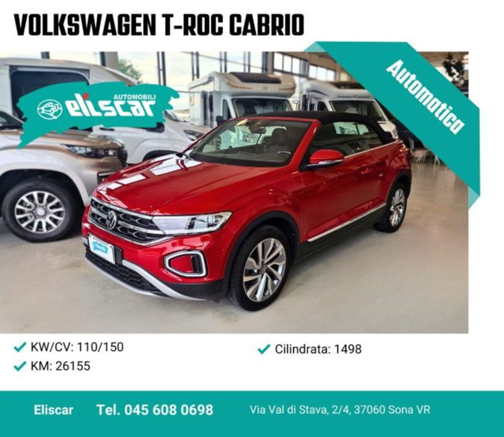 Volkswagen T-Roc Cabrio usata a Verona