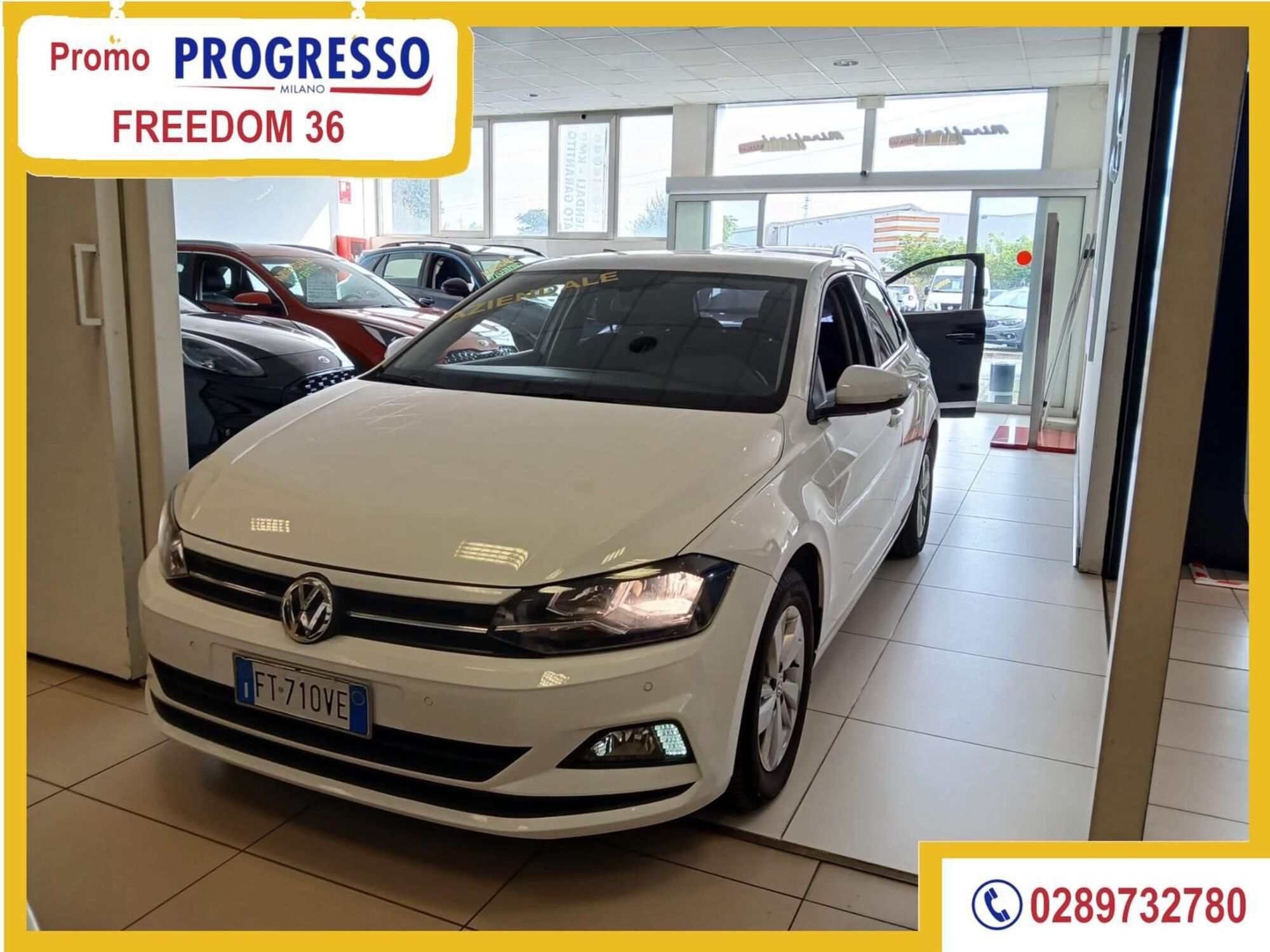 Volkswagen Polo 1.0 EVO 80 CV 5p. Comfortline BlueMotion Technology  del 2019 usata a Sesto San Giovanni