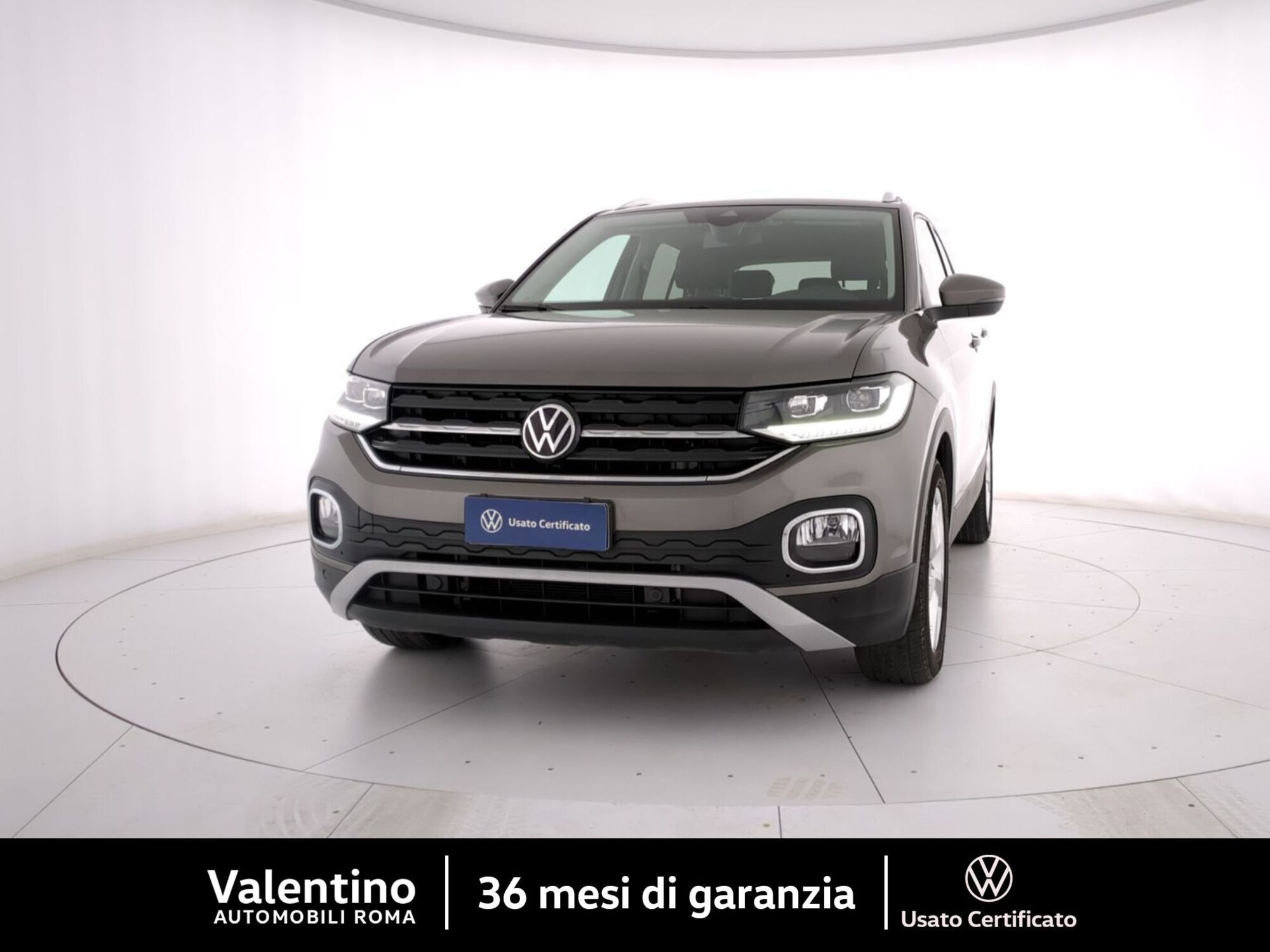 Volkswagen T-Cross 1.0 TSI 110 CV DSG Advanced del 2021 usata a Roma