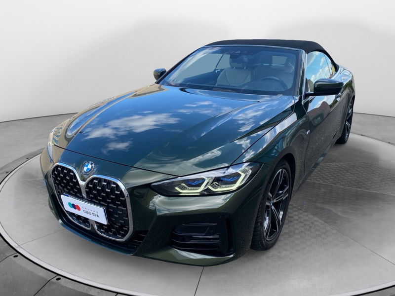 BMW Serie 4 Cabrio 420d  Msport  del 2022 usata a Firenze