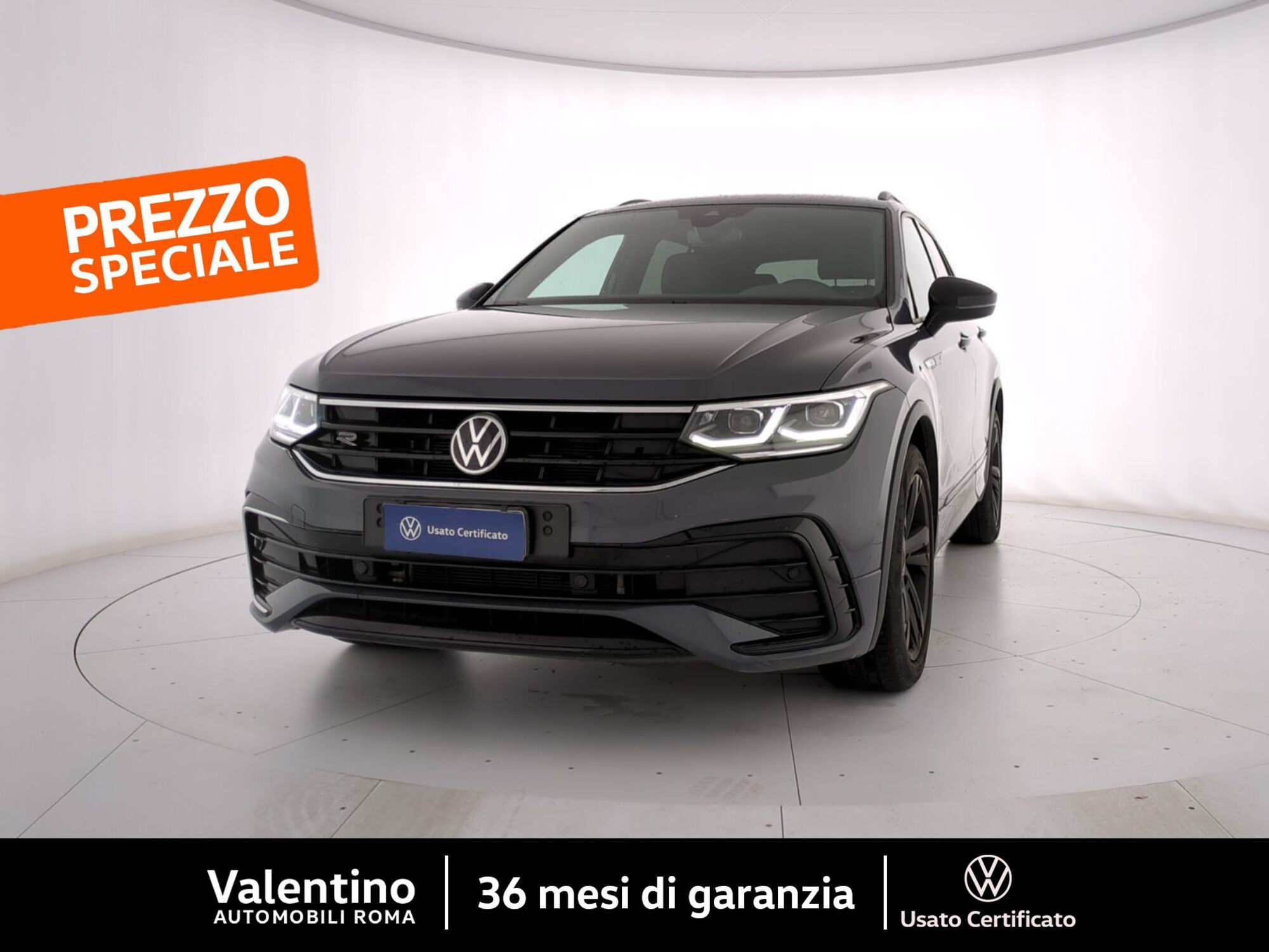 Volkswagen Tiguan 1.5 TSI 150 CV DSG ACT R-Line del 2021 usata a Roma