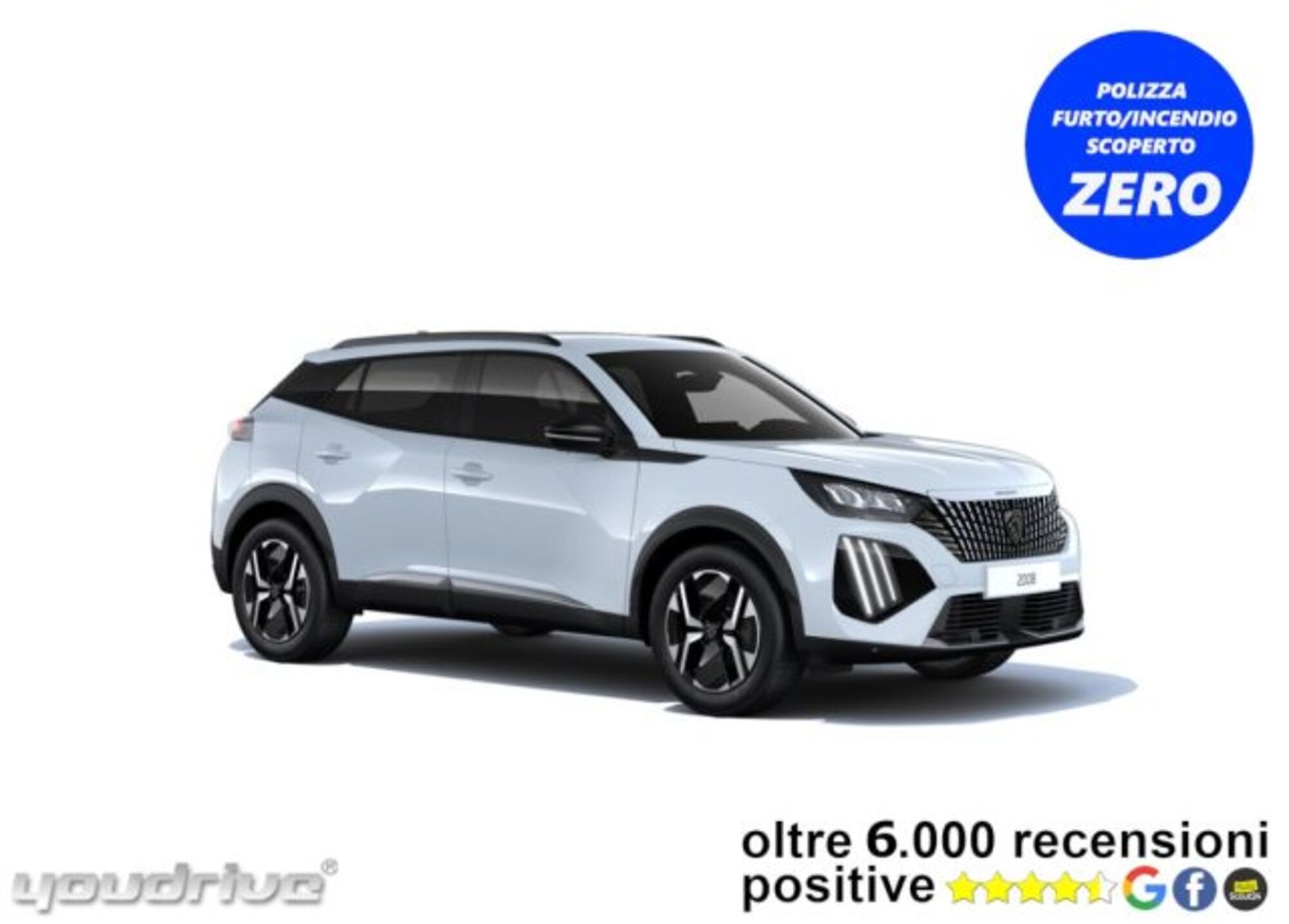 Peugeot 2008 PureTech 100 S&amp;S Allure  del 2024 usata a Nola