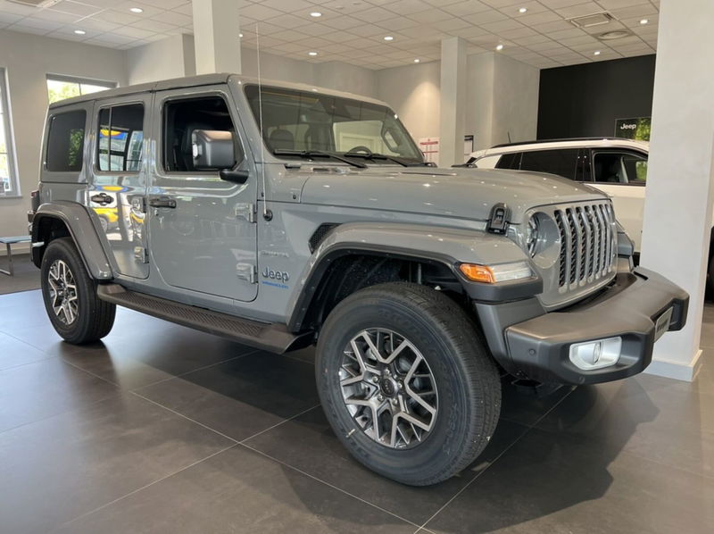 Jeep Wrangler Unlimited 2.0 atx phev Sahara 4xe auto nuova a Milano