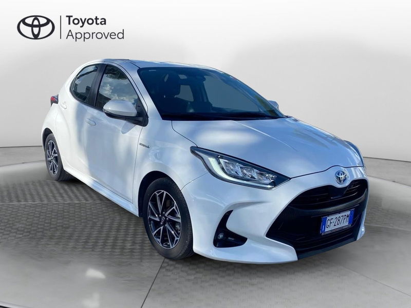 Toyota Yaris 1.5 Hybrid 5 porte Trend del 2021 usata a Roma