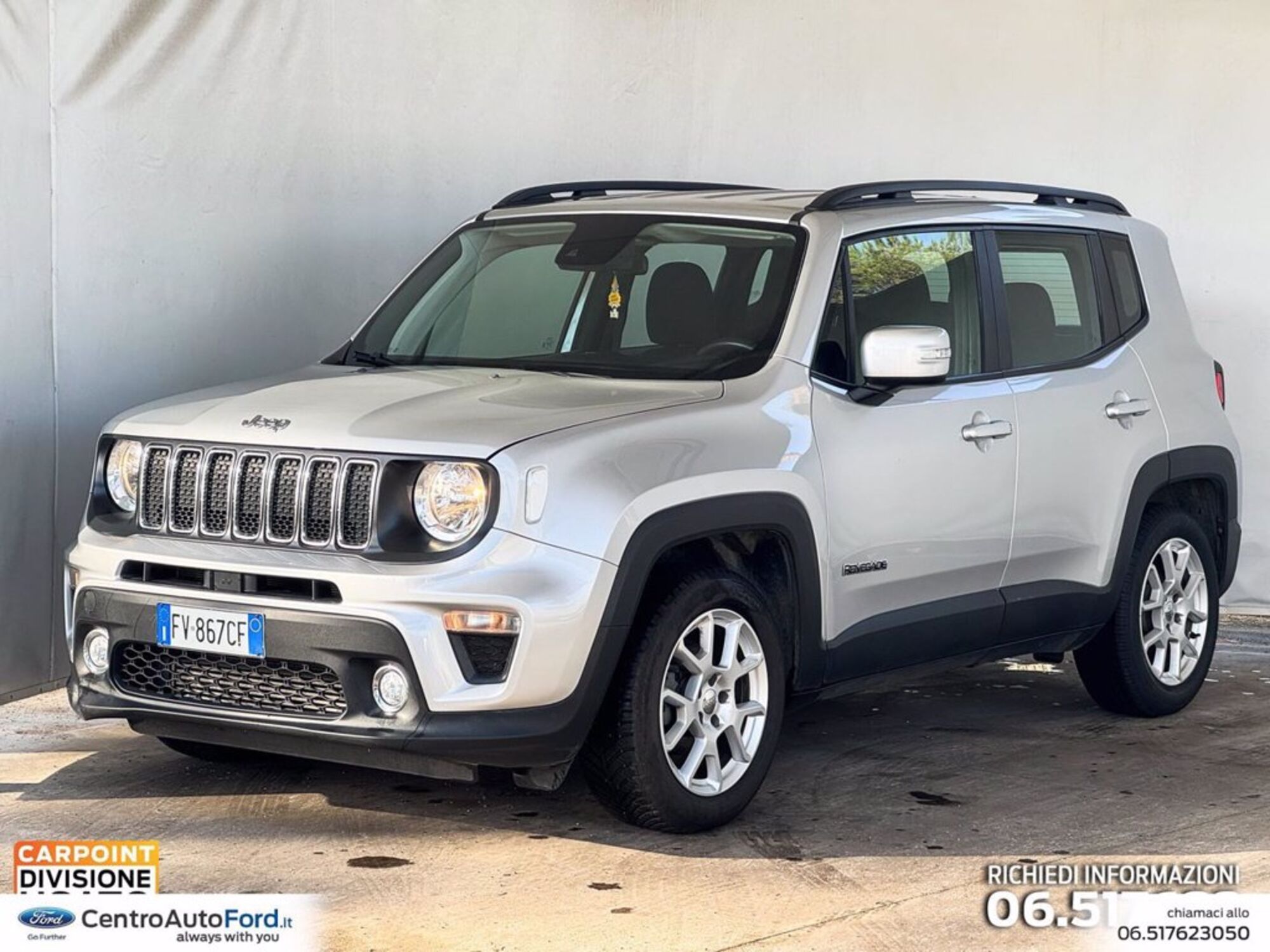 Jeep Renegade 1.6 Mjt 120 CV Longitude  del 2019 usata a Albano Laziale