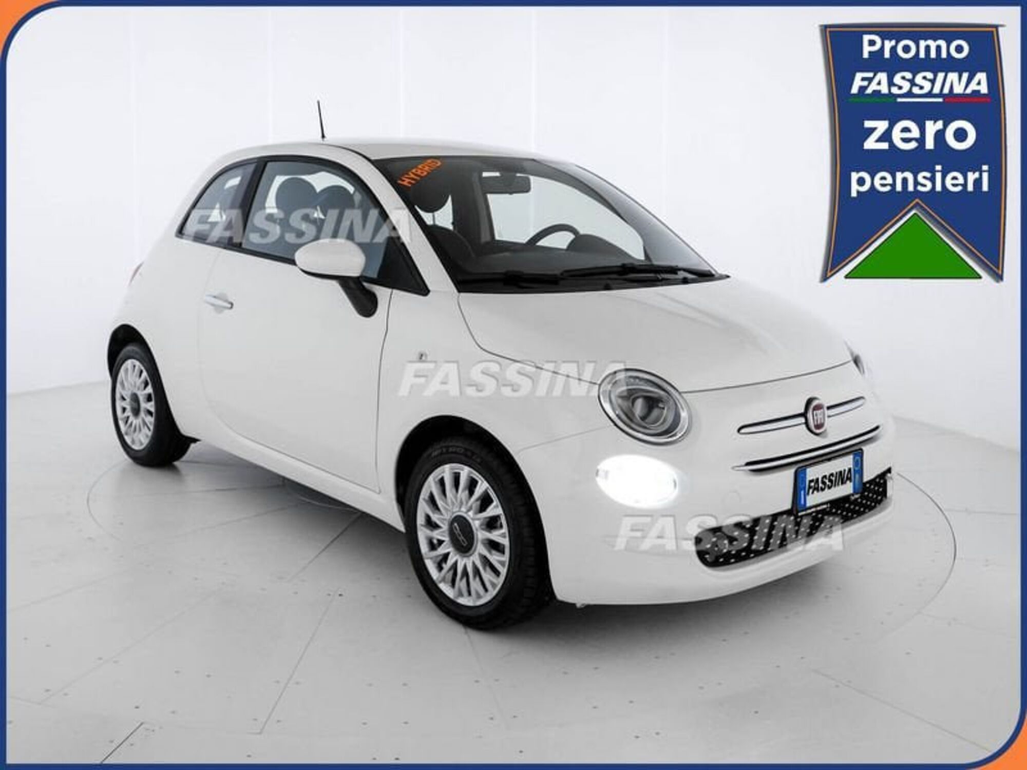 Fiat 500 1.0 Hybrid Lounge del 2020 usata a Milano