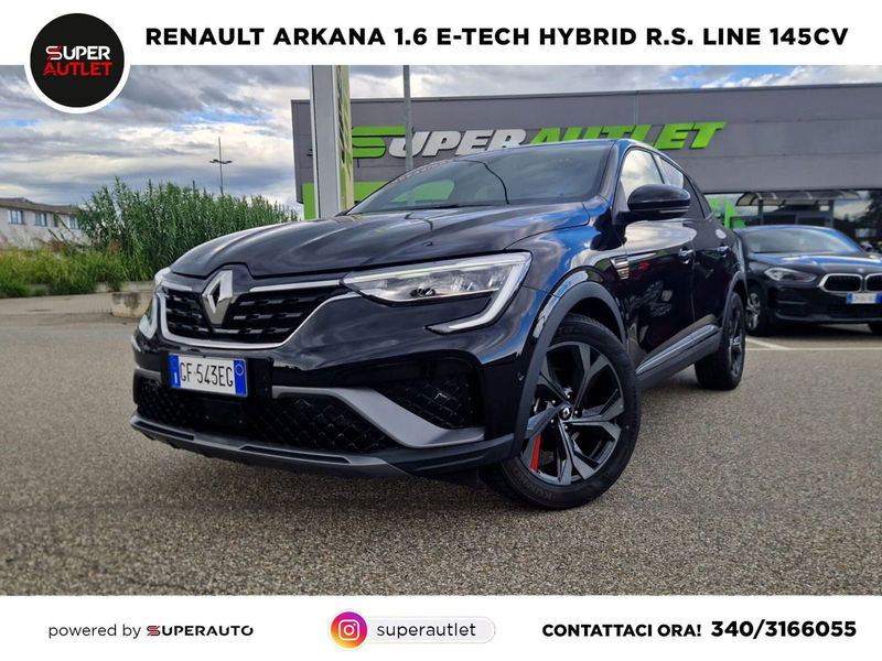 Renault Arkana 1.6 full hybrid Esprit Alpine 145cv del 2021 usata a Vigevano