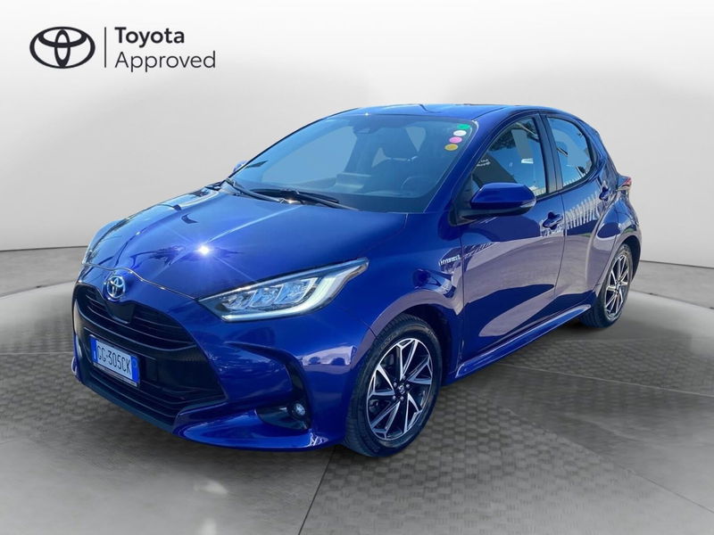 Toyota Yaris 1.5 Hybrid 5 porte Trend del 2021 usata a Roma