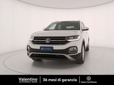 Volkswagen T-Cross 1.0 TSI 110 CV DSG Advanced del 2020 usata a Roma