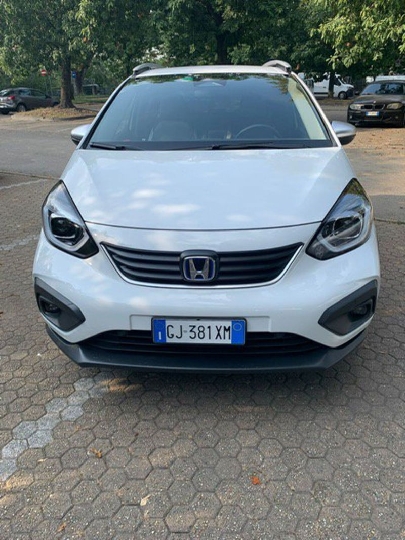 Honda Jazz 1.5 Hev Crosstar eCVT Bicolor Executive del 2022 usata a Lainate