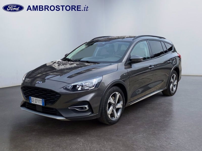 Ford Focus Station Wagon 1.5 EcoBlue 120 CV SW Active X del 2021 usata a Milano