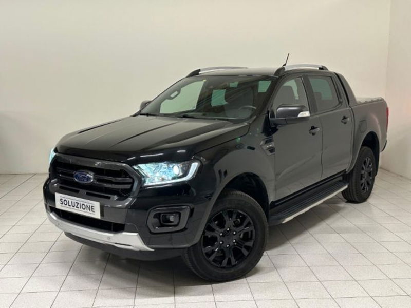 Ford Ranger Pick-up Ranger 2.0 ECOBLUE aut.213CV DC Wildtrak-Stormtrak 5 posti del 2022 usata a Novara