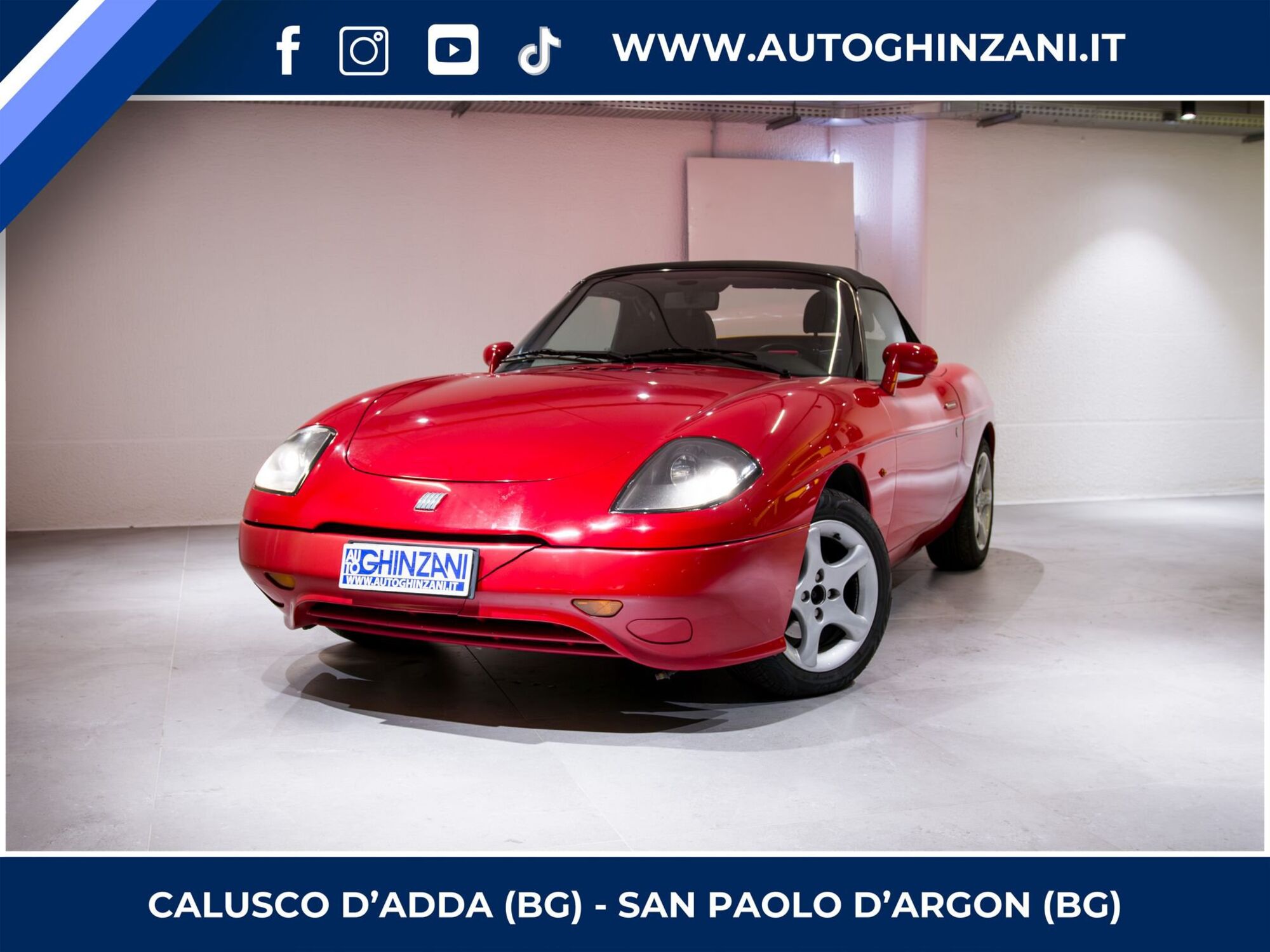 Fiat barchetta 1.8 16V  del 1996 usata a Calusco d&#039;Adda