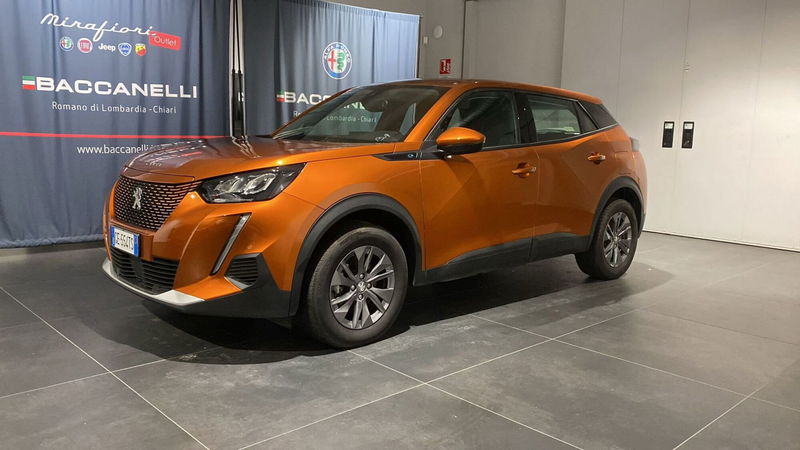 Peugeot 2008 motore elettrico 136 CV Active Pack  del 2021 usata a Romano di Lombardia