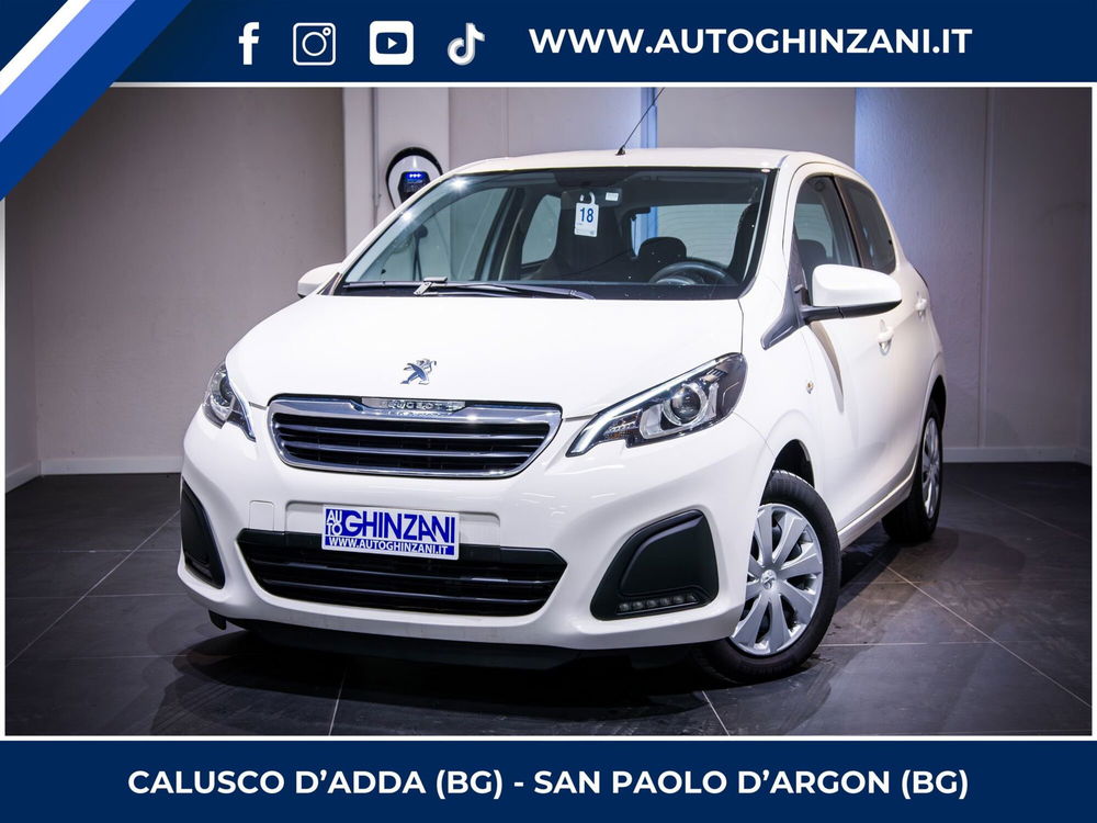 Peugeot 108 usata a Bergamo