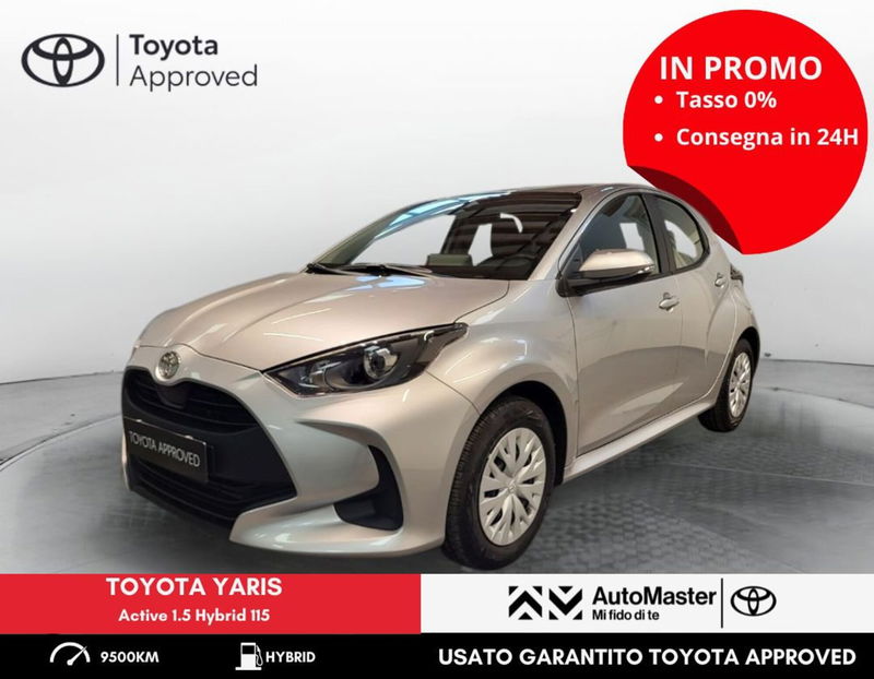 Toyota Yaris 1.5 Hybrid 5 porte Energy del 2024 usata a Ferrara