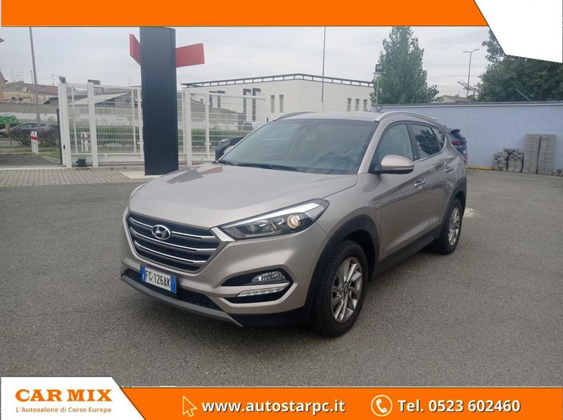 Hyundai Tucson 1.7 CRDi XPossible del 2016 usata a Piacenza