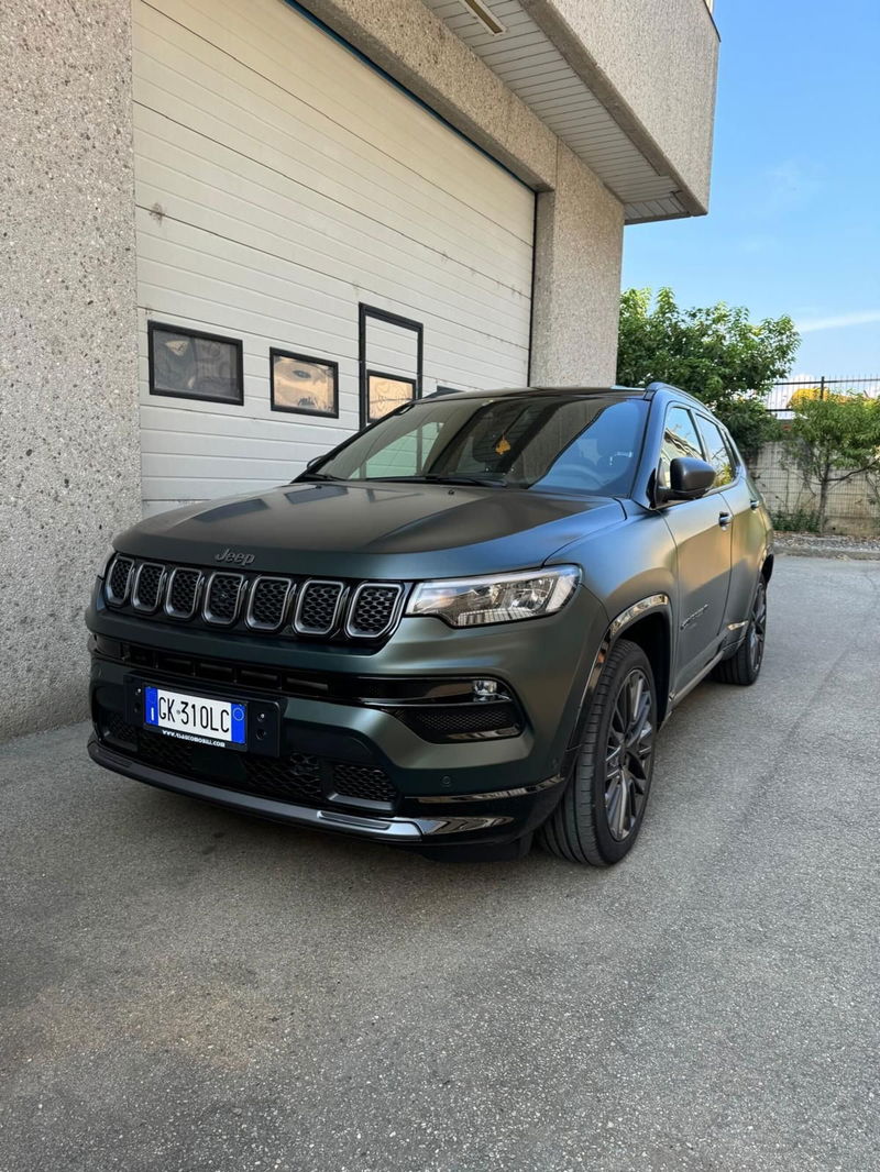 Jeep Compass 1.3 Turbo T4 150 CV aut. 2WD 80&deg; Anniversario del 2022 usata a Saint-Christophe