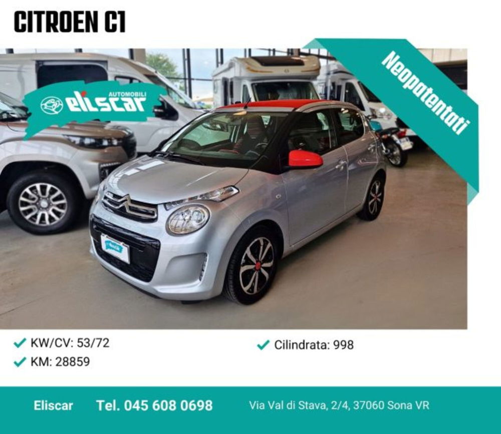 Citroen C1 Airscape usata a Verona