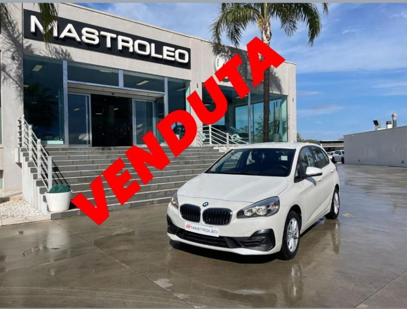 BMW Serie 2 Active Tourer 218d xDrive  Advantage  del 2018 usata a Tricase