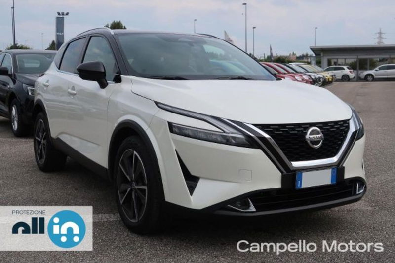 Nissan Qashqai 1.3 mhev Tekna 2wd 140cv del 2021 usata a Venezia