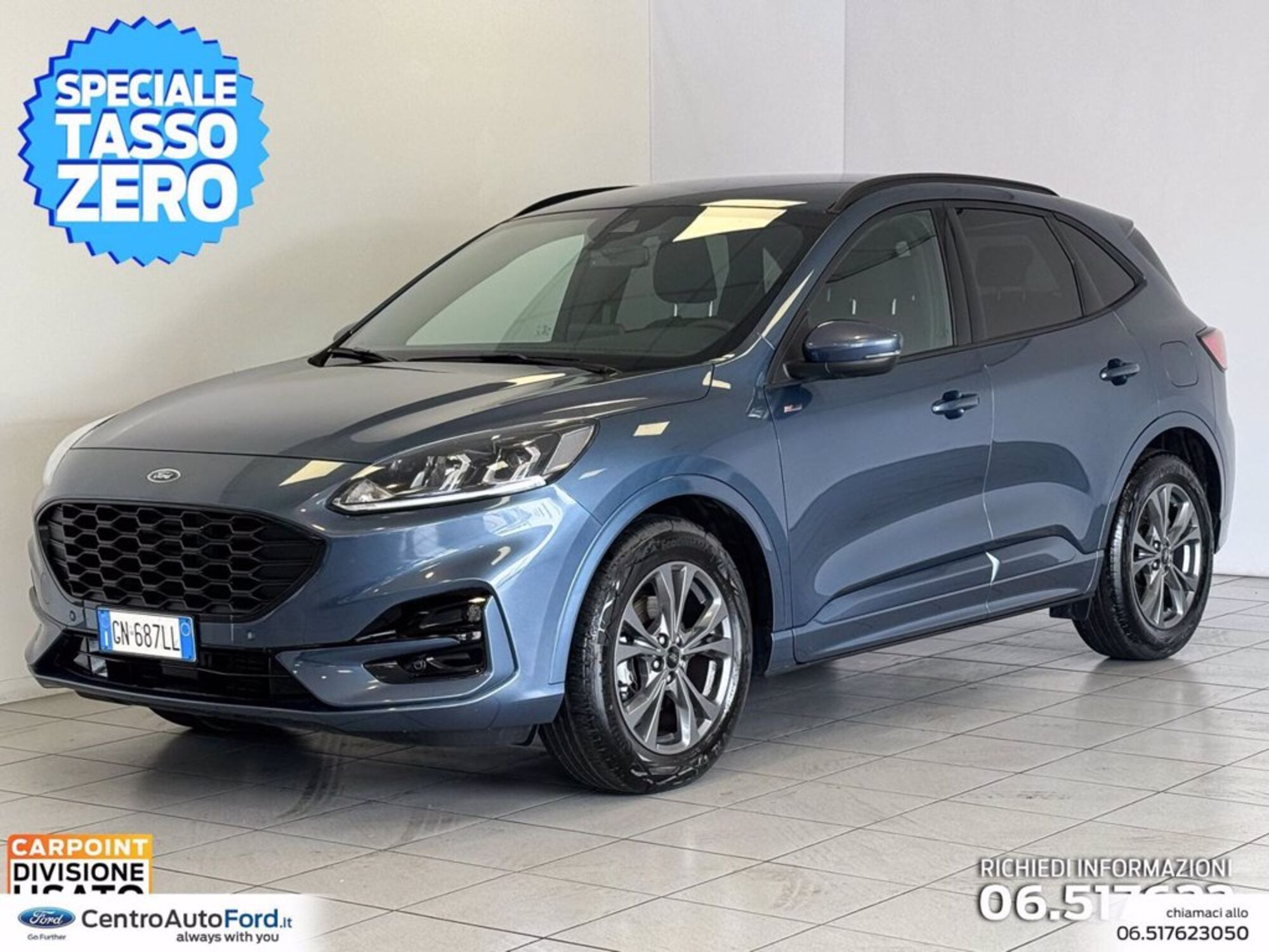 Ford Kuga 2.0 EcoBlue 120 CV aut. 2WD ST-Line X del 2023 usata a Albano Laziale