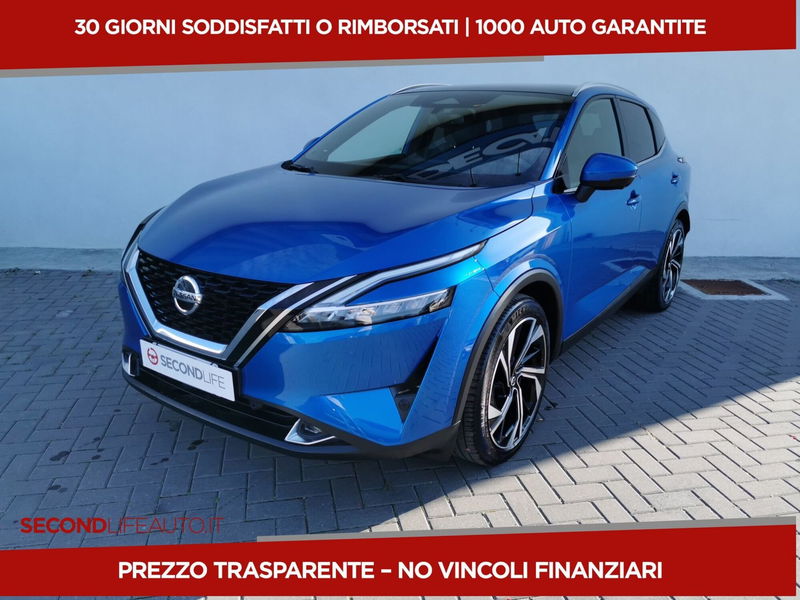 Nissan Qashqai 1.3 mhev Tekna 2wd 158cv xtronic del 2021 usata a San Salvo