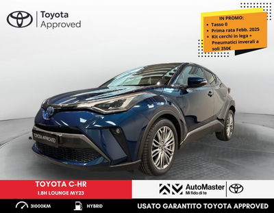 Toyota Toyota C-HR 1.8 Hybrid E-CVT Lounge  del 2023 usata a Ferrara