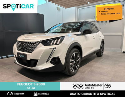 Peugeot 2008 motore elettrico 136 CV GT Line del 2021 usata a Ferrara