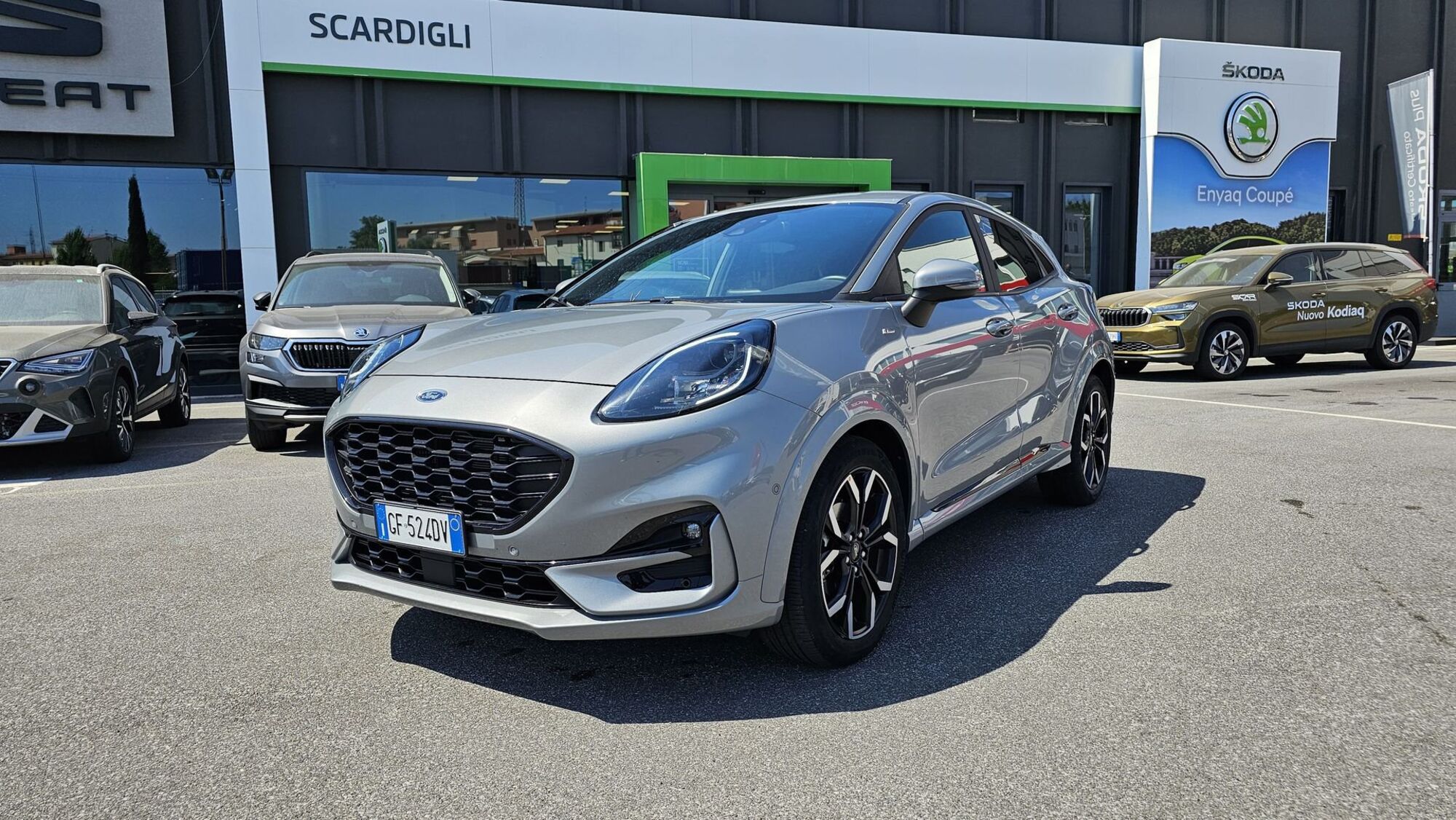 Ford Puma 1.0 EcoBoost Hybrid 125 CV S&amp;S aut. ST-Line Design  del 2021 usata a Livorno