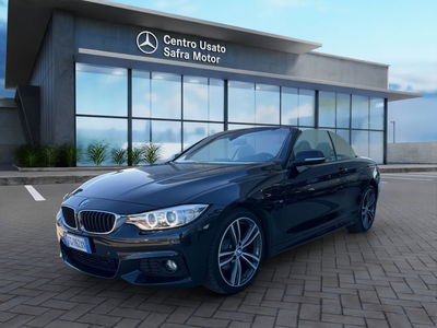 BMW Serie 4 Cabrio 420d  Msport  del 2017 usata a Rende