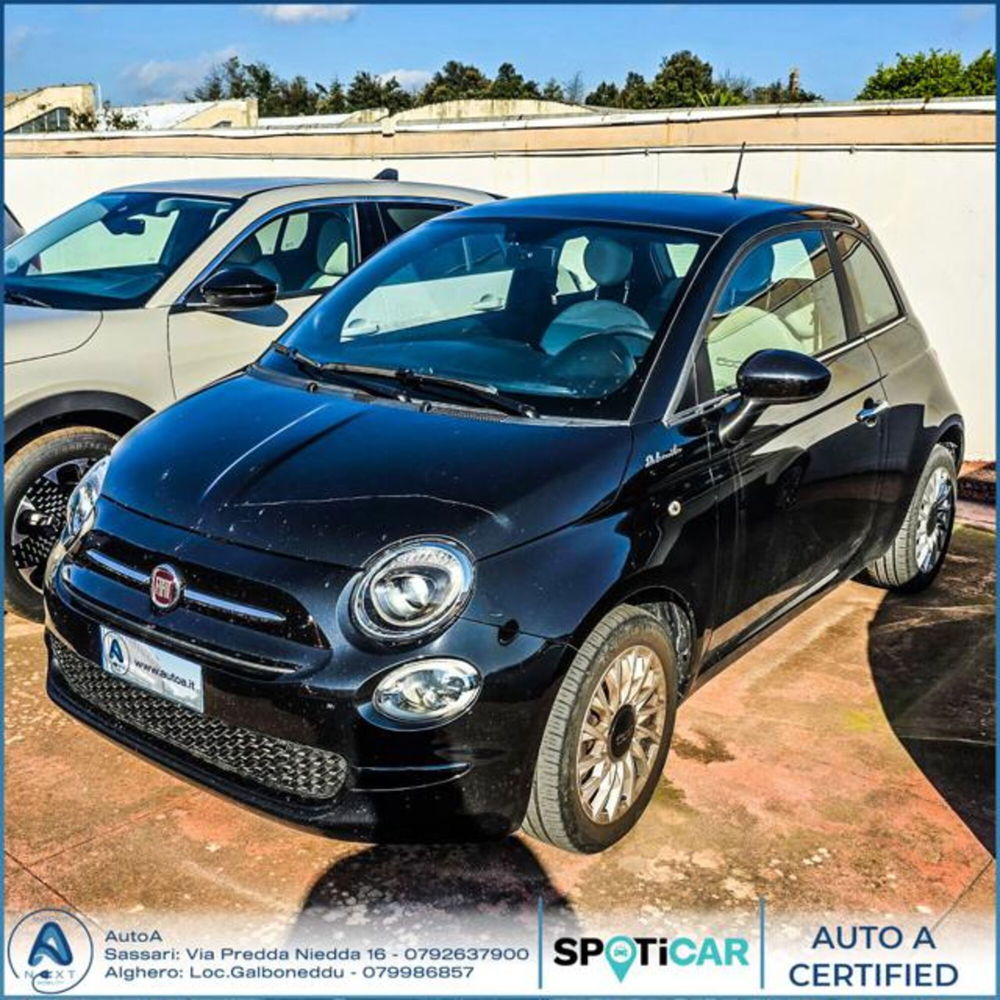 Fiat 500 usata a Sassari