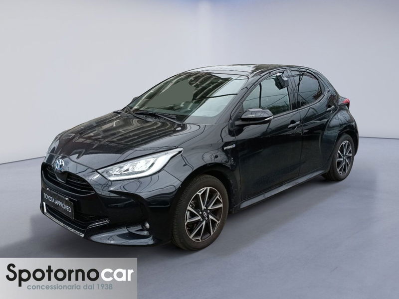 Toyota Yaris 1.5 Hybrid 5 porte Lounge del 2021 usata a Sesto San Giovanni