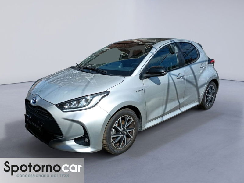 Toyota Yaris 1.5 Hybrid 5 porte Lounge del 2021 usata a Sesto San Giovanni