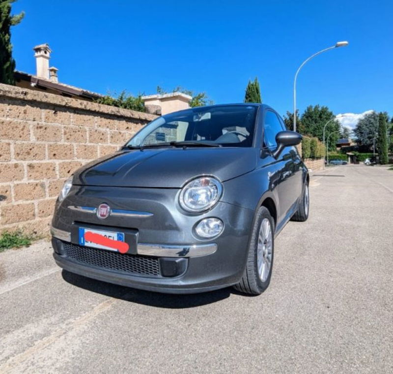 Fiat 500 1.2 Lounge  del 2014 usata a Civita Castellana