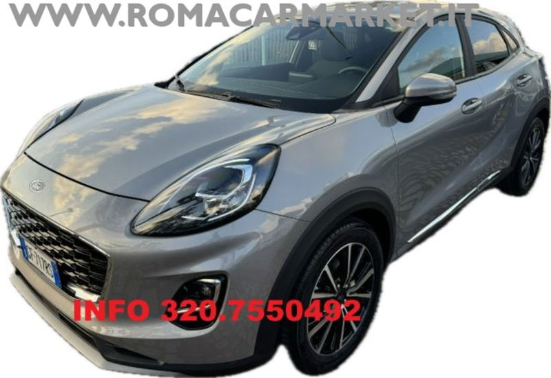 Ford Puma 1.0 EcoBoost Hybrid 125 CV S&amp;S aut. Titanium Design  del 2021 usata a Roma