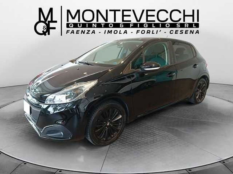 Peugeot 208 75 5 porte Black Line del 2018 usata a Forli&#039;