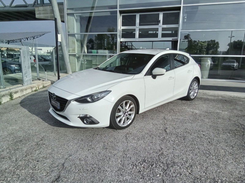 Mazda Mazda3 2.2 Skyactiv-D Exceed  del 2015 usata a Montecosaro