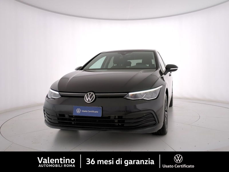 Volkswagen Golf 1.0 TSI EVO Life del 2021 usata a Roma