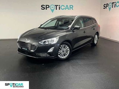 Ford Focus Station Wagon 1.5 EcoBlue 120 CV automatico SW Titanium del 2018 usata a Bergamo