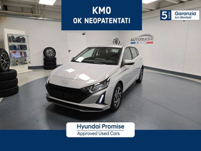 Hyundai i20 1.2 mpi Connectline 79cv mt nuova a Brescia